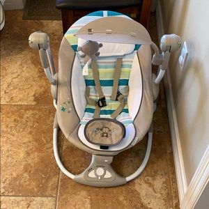 Baby swing. Never used. Paid $86 from Target.